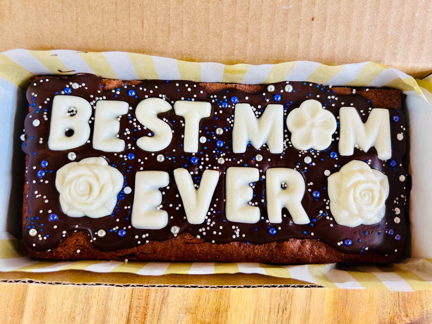 Mother’s Day Custom Mini Brownie Note