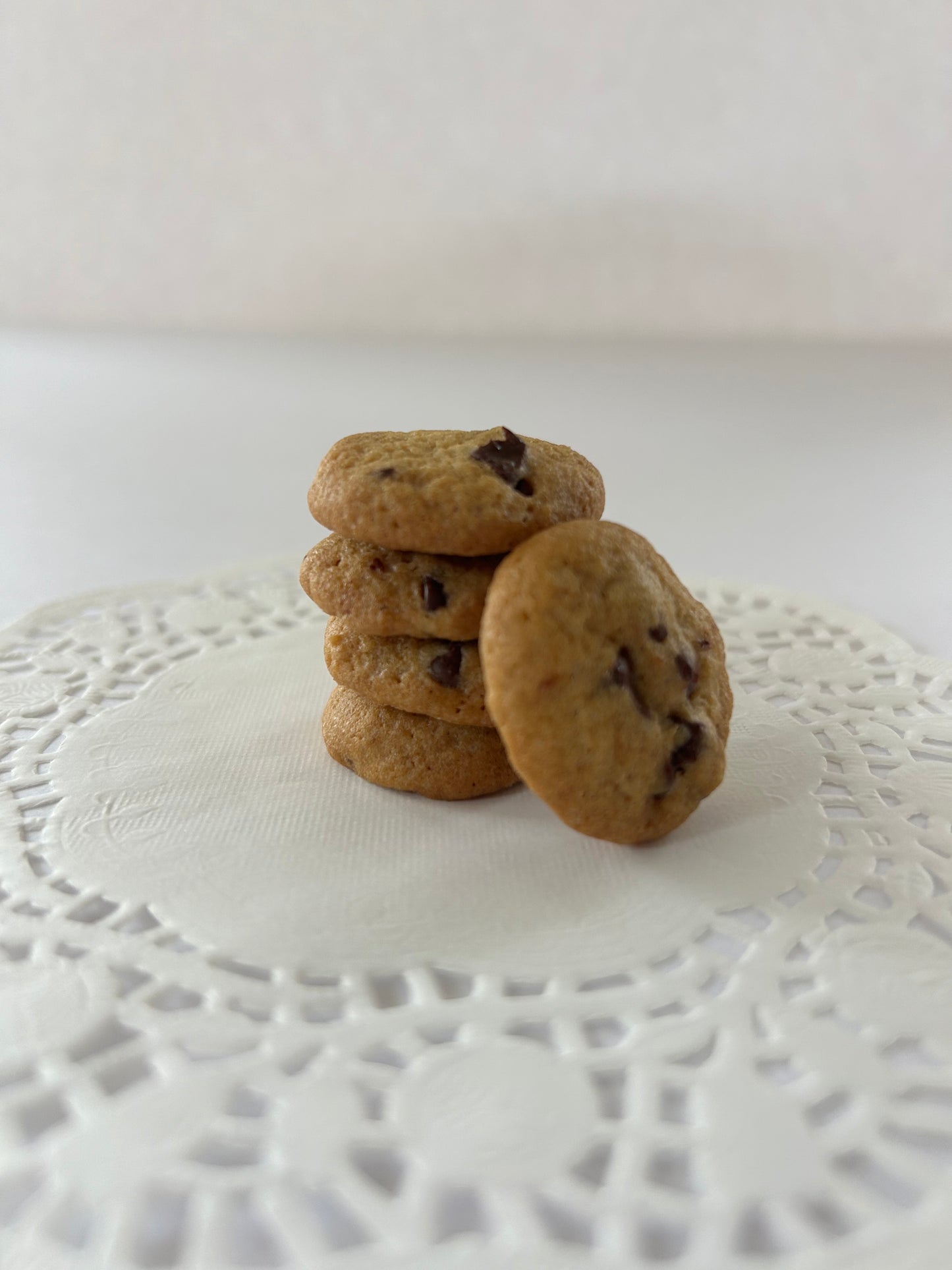 Itty Bitty Mini Choc Chip cookies