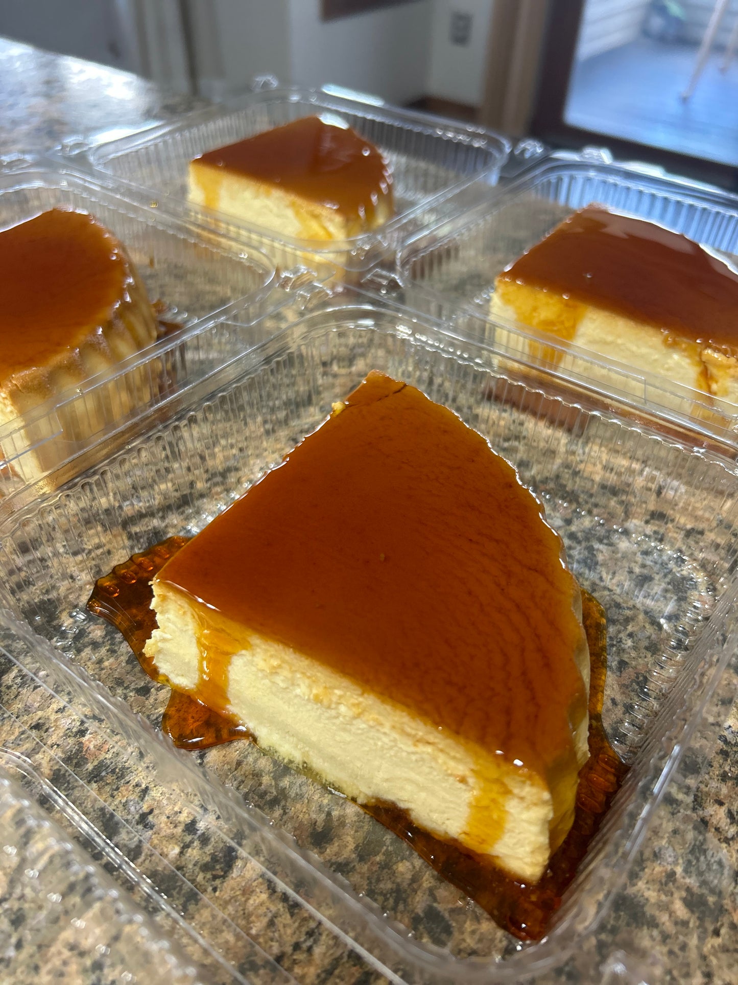 Cheese Flan (small) 8 inch (No shipping)