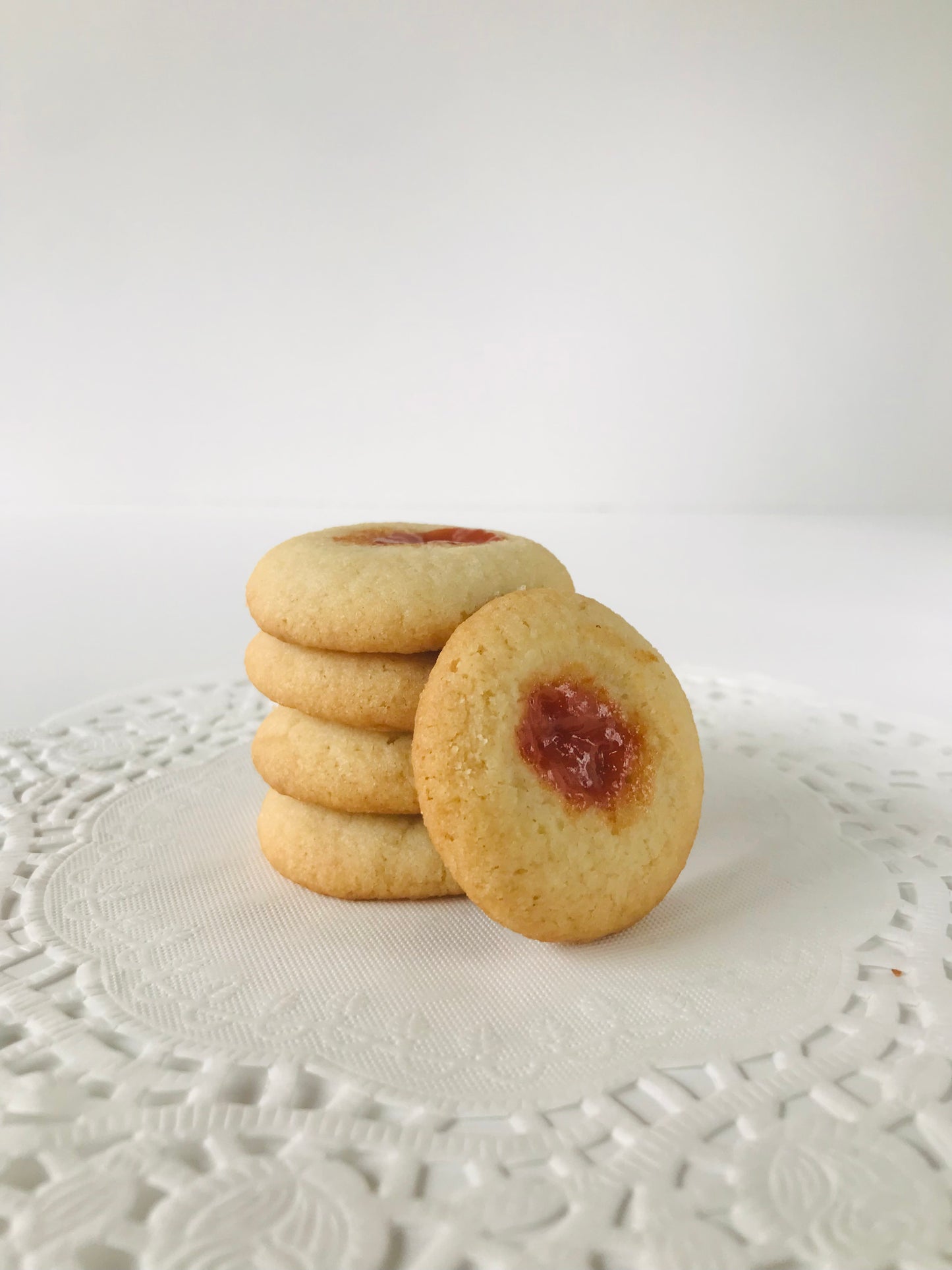 Mantecaditos (Puertorican thumbprint cookies) Bag 15 pieces