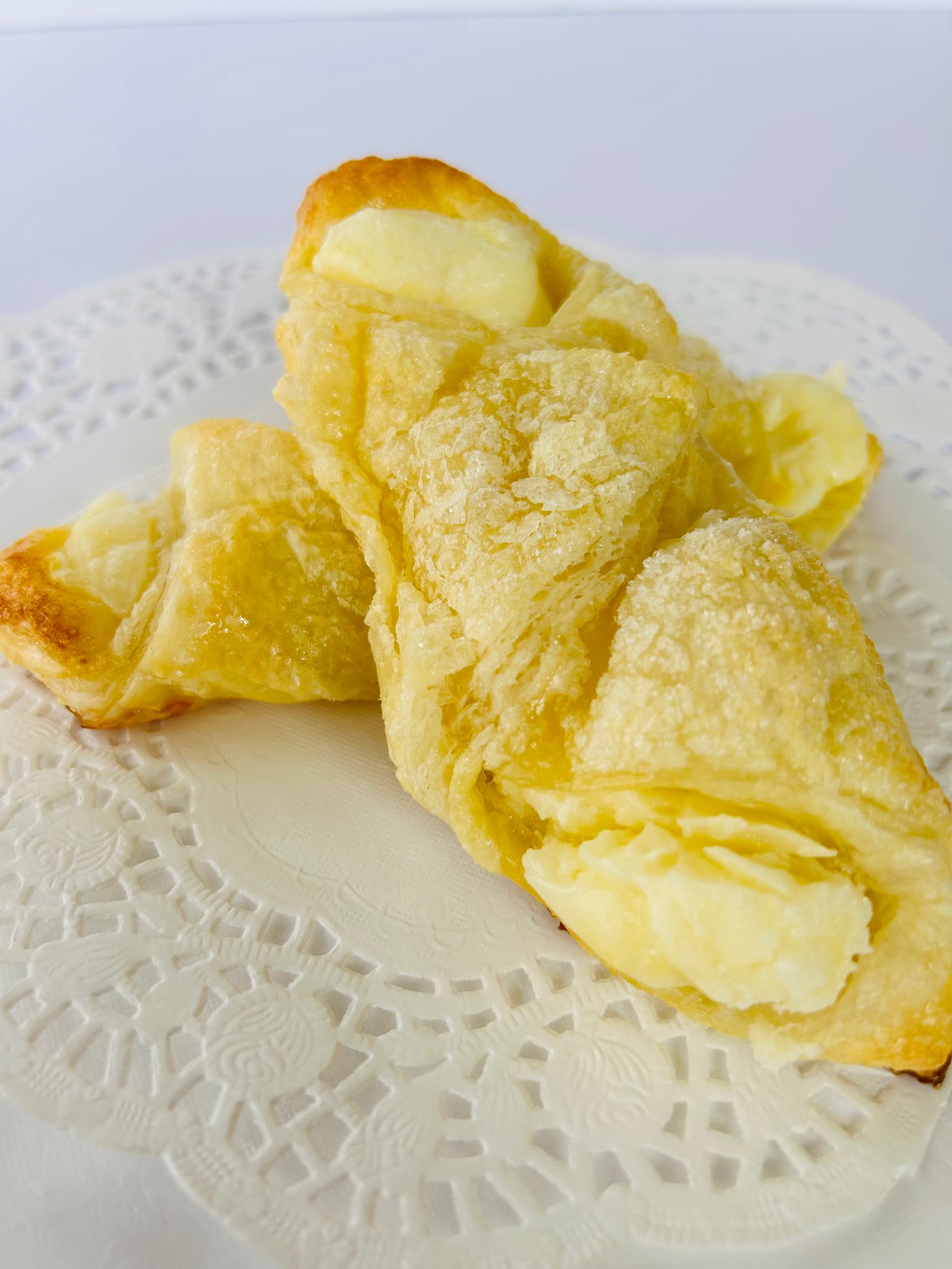 Original Quesitos Puff Pastry Filled With Sweet Cheese- Box of 8 Pieces