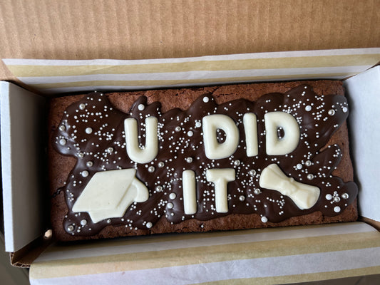Graduation Custom Mini Brownie Note