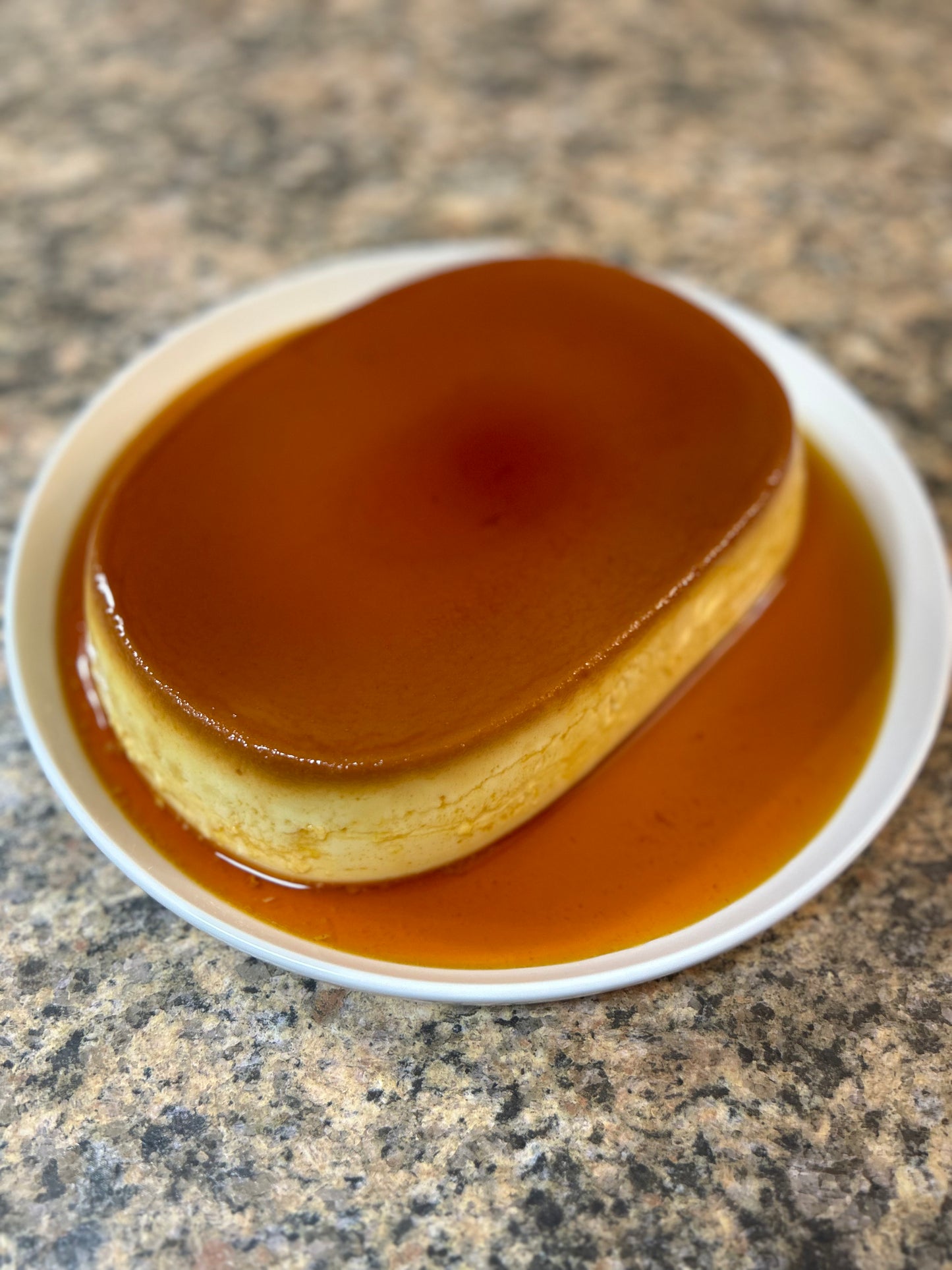 Flan de Queso (Cheese and Caramel Pudding)