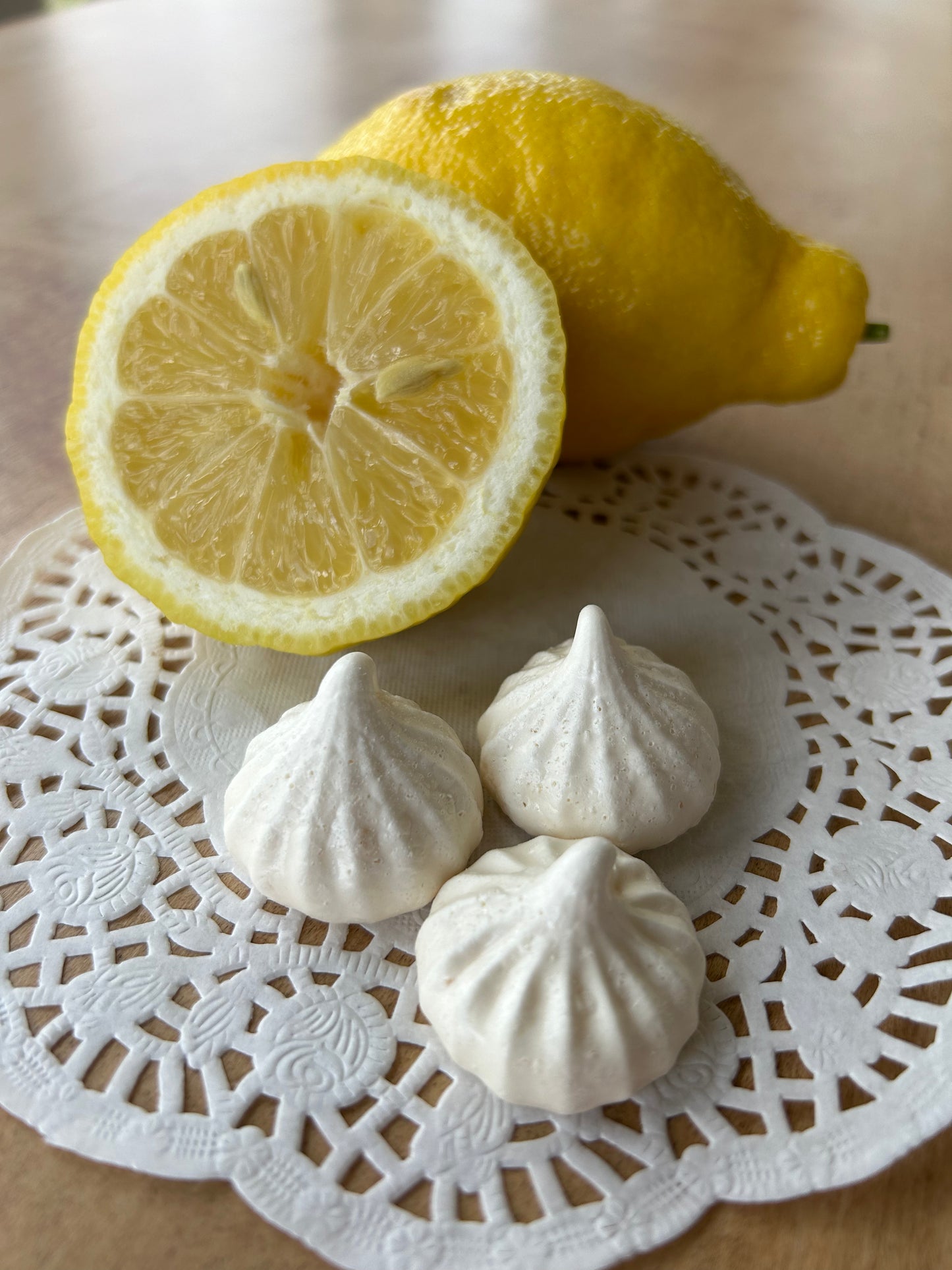 Lemon Meringues, Gluten Free, Dairy Free, 50 pieces