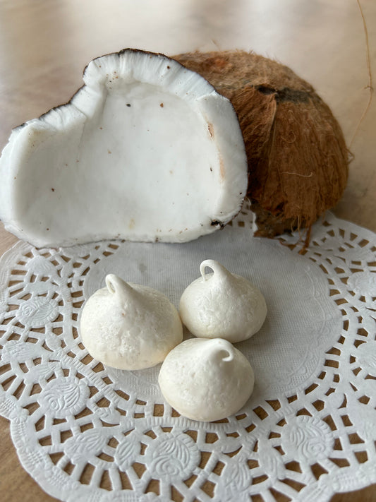 Coconut Meringues, Gluten Free, Dairy Free 50 pieces