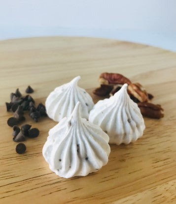 Chocolate Chip Pecan Meringues, Gluten Free, 50 pieces